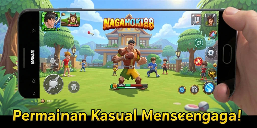 Tampilan antarmuka menarik dan mudah digunakan di NAGAHOKI88.