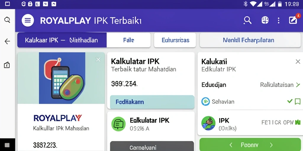 Tampilan antarmuka ROYALPLAY yang bersih dan mudah digunakan.