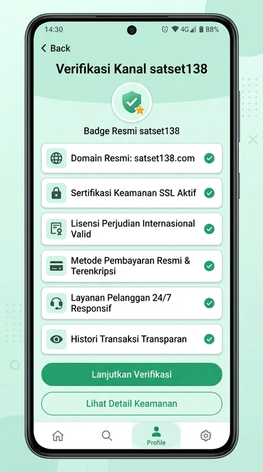 Halaman Resmi APK Satset138 untuk Pengguna Android